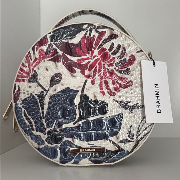 Brahmin NWT Lane Extravaganza Melbourne Crossbody Genuine Leather & Dust Bag - Picture 3 of 10